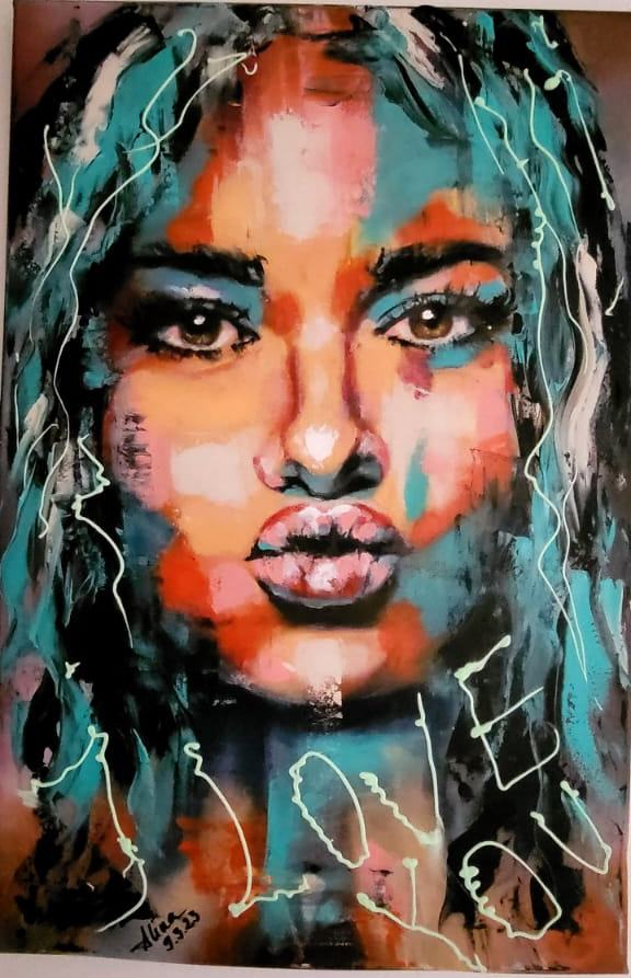 ArteDiAlina.com painting: Innocent Love